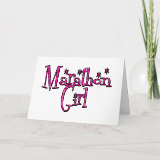 Marathon Girl Card