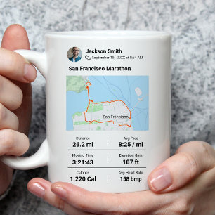 Marathon Half Marathon Best Runner Gift Coffee Mug