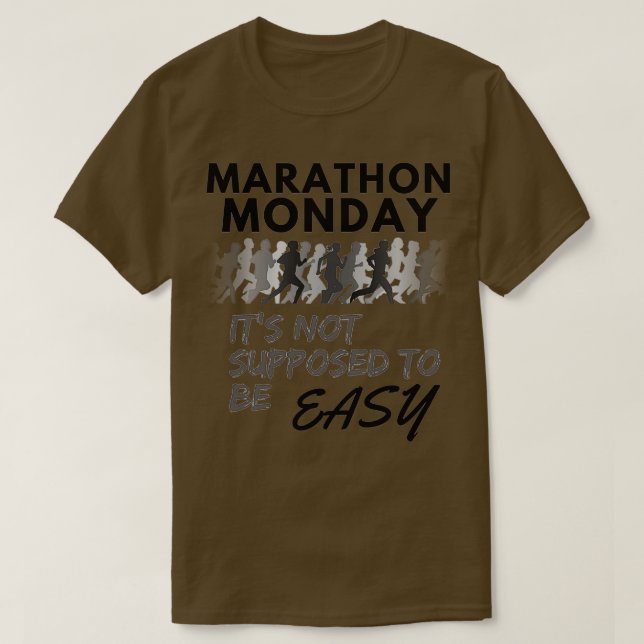 Marathon monday 2 T-Shirt (Design Front)