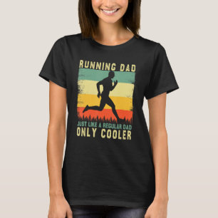 Marathon Runner Rad Dad Coach Running Dad Father' T-Shirt