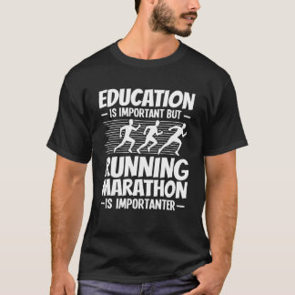 Marathon Running Training Runner Finisher Coach Be T-Shirt