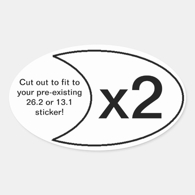 Marathon Sticker x2 (Front)