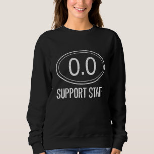 Marathon Support Staff 0 0 Circle  Marathoner Runn Sweatshirt