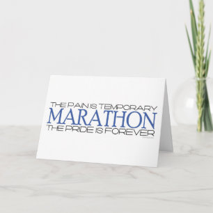 Marathon - The Pride is Forever – Good Luck Card