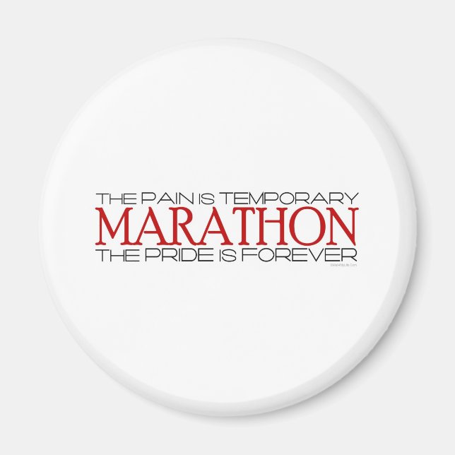 Marathon - The Pride is Forever Magnet (Front)