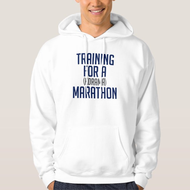 Marathon Training Time! Hoodie (Front)