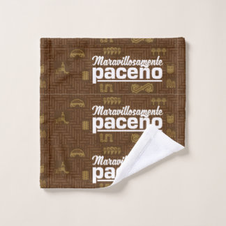 Maravillosamente paceño bath towel set