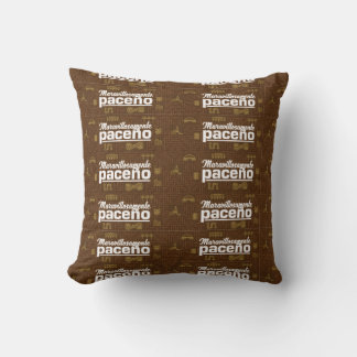 Maravillosamente paceño cushion