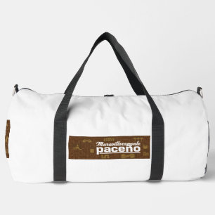 Maravillosamente paceño duffle bag
