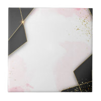 Marbel-gold- black-Rose Gold