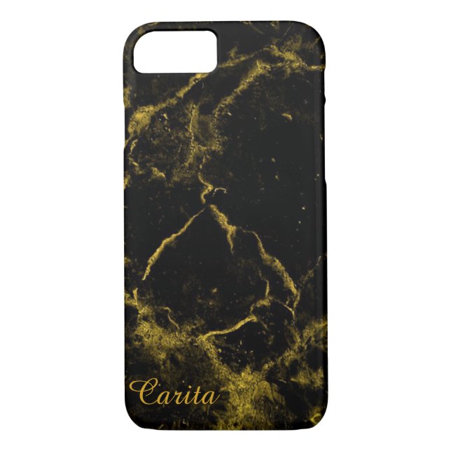 Marble Abstract Barely There iPhone Case (Back)