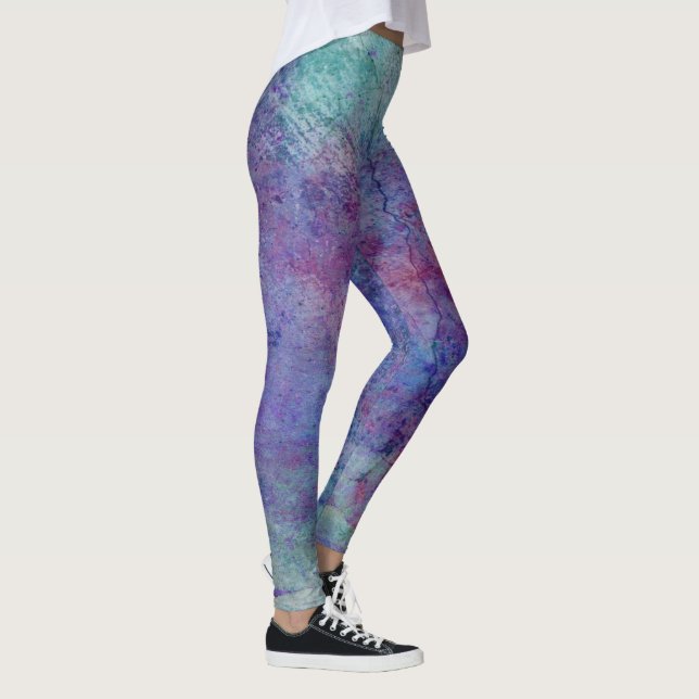 Marble Abstract Leggings (Right)