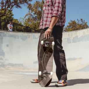 Marble Agate Gold Glam 4 Skateboard