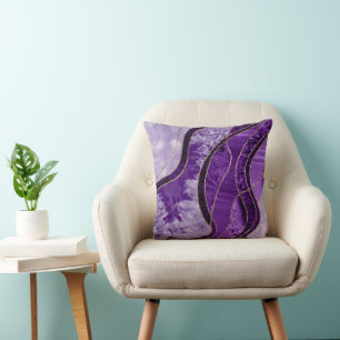 Marble Agate Gold Glam 9 Cushion