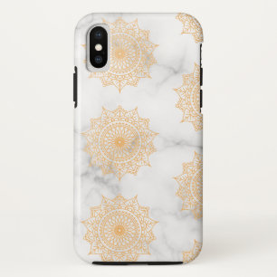 marble and Ornate Pattern Case-Mate iPhone Case