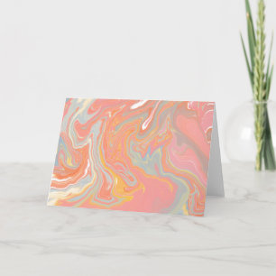 Marble Art Card