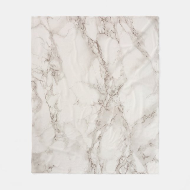 Marble background backdrop fleece blanket (Front)