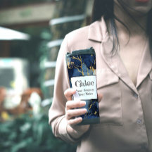 Marble Blue&Gold Your Journey, Your Rules