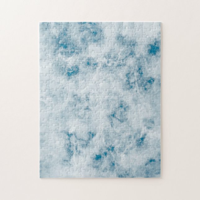 Marble Blue Texture Background Jigsaw Puzzle (Vertical)