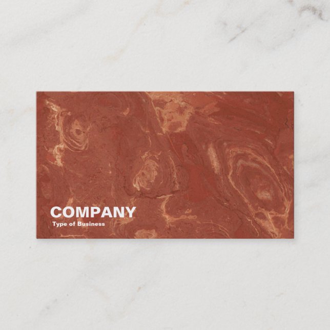 Marble Business Card (Front)