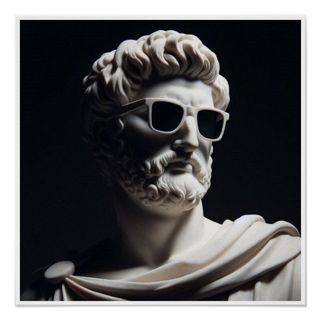 Marble bust poster (Front)