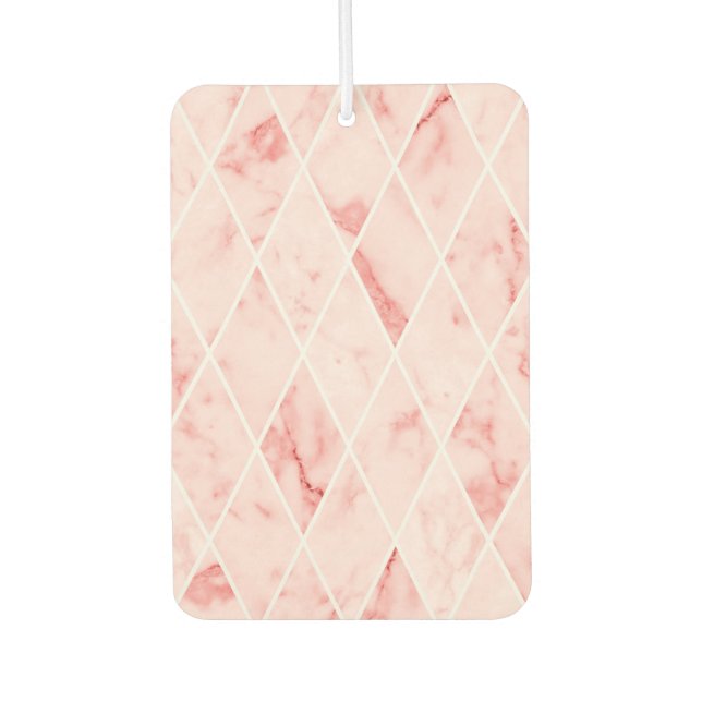 marble car air freshener (Front)