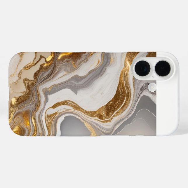 Marble Case-Mate Tough Apple iPhone 16 Case  (Back (Horizontal))