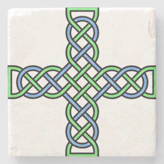 Marble Celtic Coasters (Front)