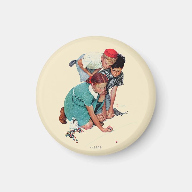 Marble Champion Magnet (Front)