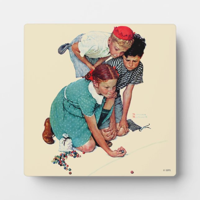 Marble Champion Plaque (Front)