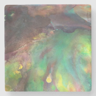 Marble Coaster with Johnson Abstract Artwork