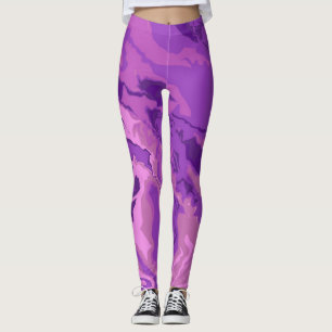 Marble Colour  Leggings