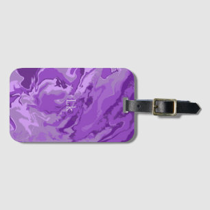 Marble Colour Luggage Tag