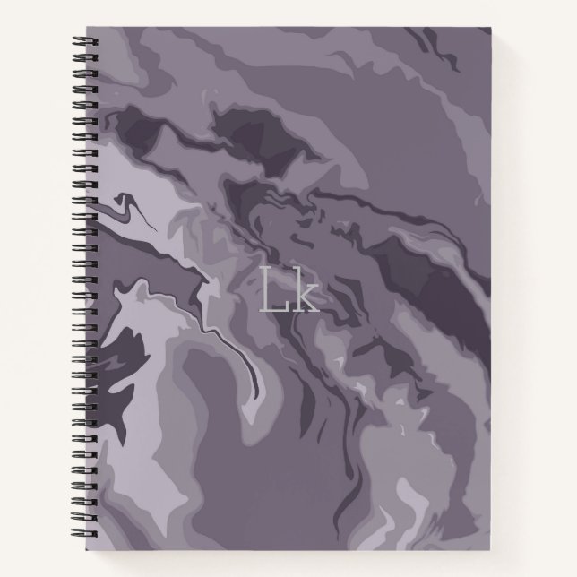 Marble Colour  Notebook (Front)