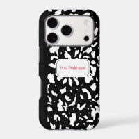 Marble Composition Notebook Personalised