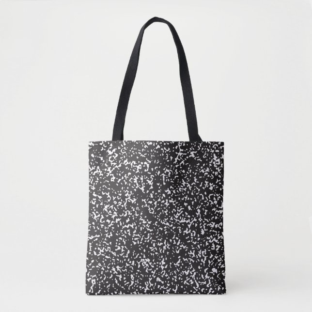 Marble Composition Notebook Tote Bag (Front)