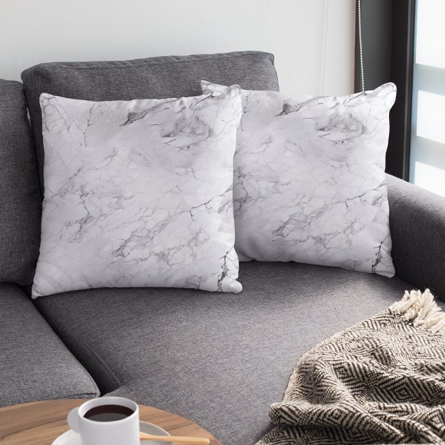 Marble Cushion (Marble Throw Pillow
)