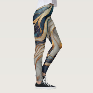 Marble Design Leggings