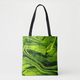Marble design tote bag