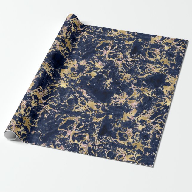 Marble effect on Wrapping Paper (Unrolled)
