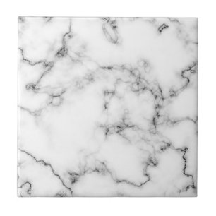 Marble effect tile