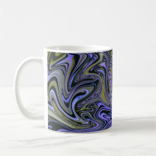 Marble Forms – Violet & Gold Mystic Energy Coffee Mug