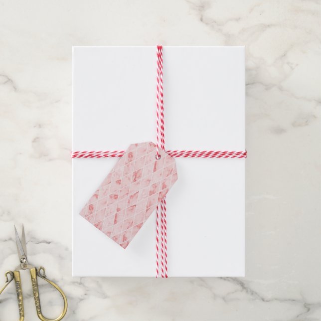 marble gift tags (With Twine)