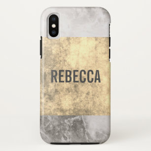 marble gold grunge Case-Mate iPhone case