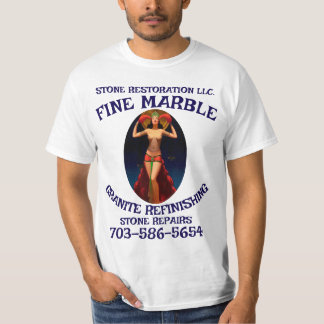 Marble Granite Refinishing Repair 703-586-5654 VA T-Shirt