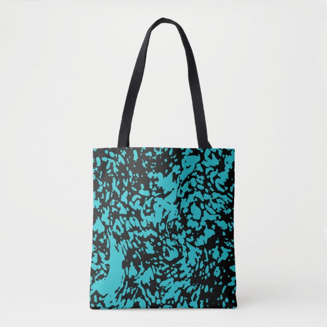 Marble Granite Texture Blue   Tote Bag (Front)