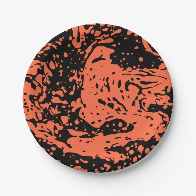  Marble Granite Texture Nature  Paper Plate (Front)