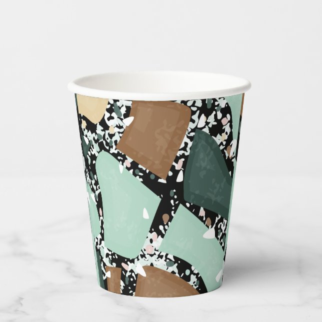  Marble Granite Texture   Paper Cups (Front)