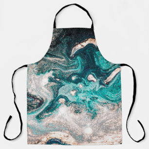 Marble Handmade: Traditional Luxury Texture. Apron