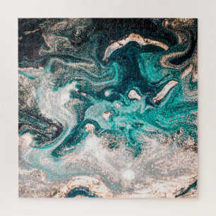 Marble Handmade: Traditional Luxury Texture. Jigsaw Puzzle